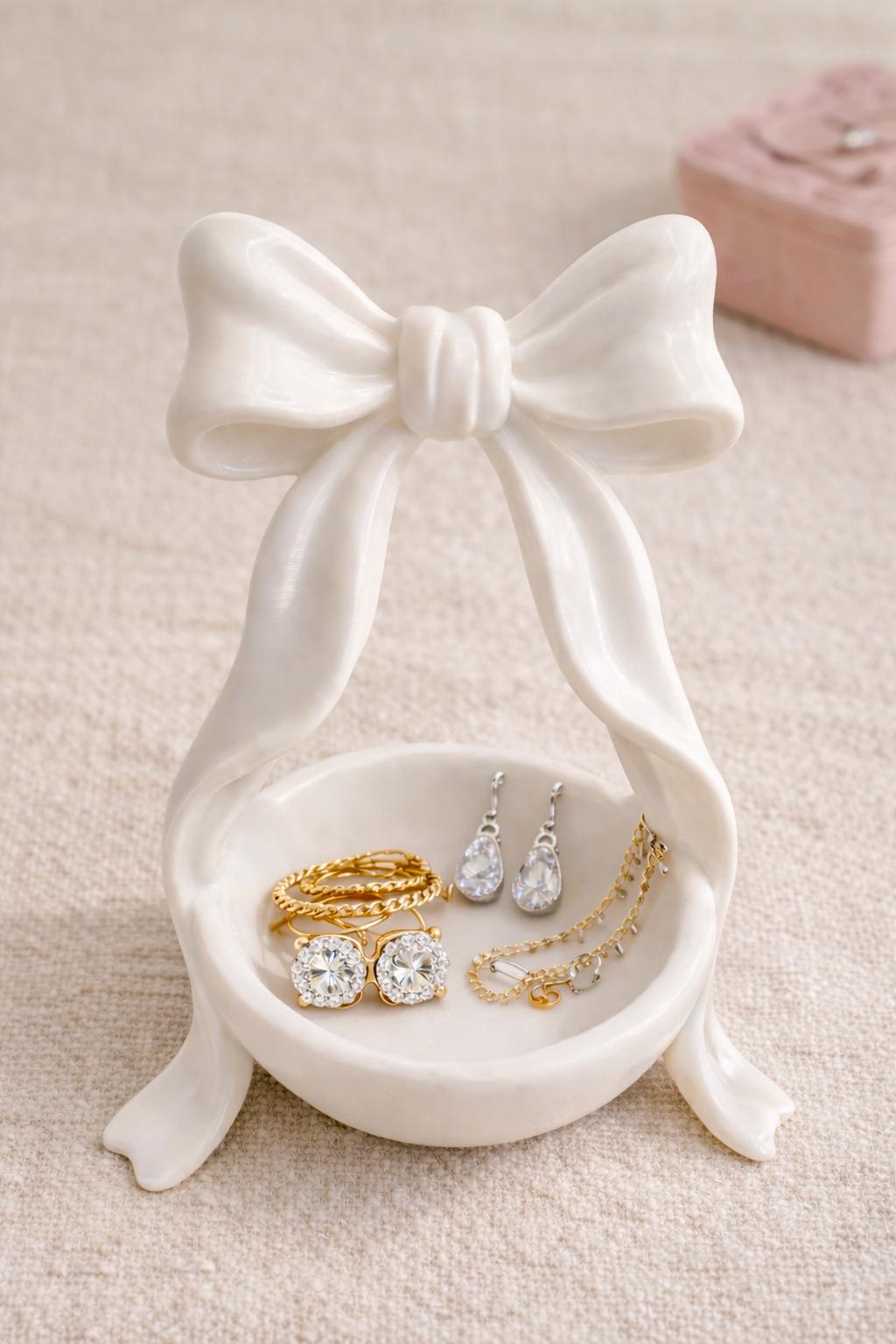 Bow Jewelry Dish