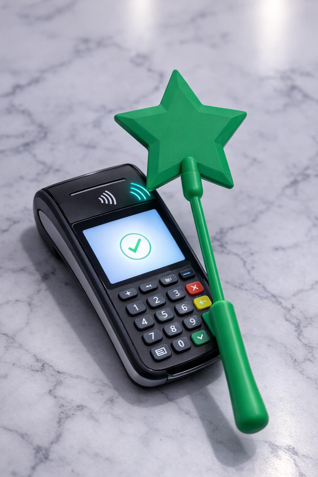 Magic Payment Wand | Credit Card Tap Tool Holder