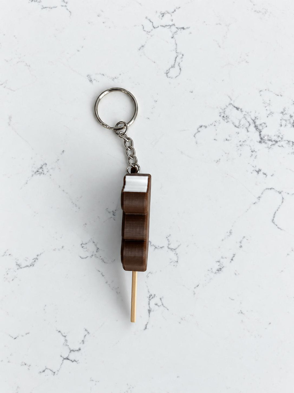 Mouse Ice Cream Keychain | Cute Ice Cream Bar Keychain | Mouse Ear Keychain | Summer Keychain | Backpack Charm | Cute Gift | Treat Lover
