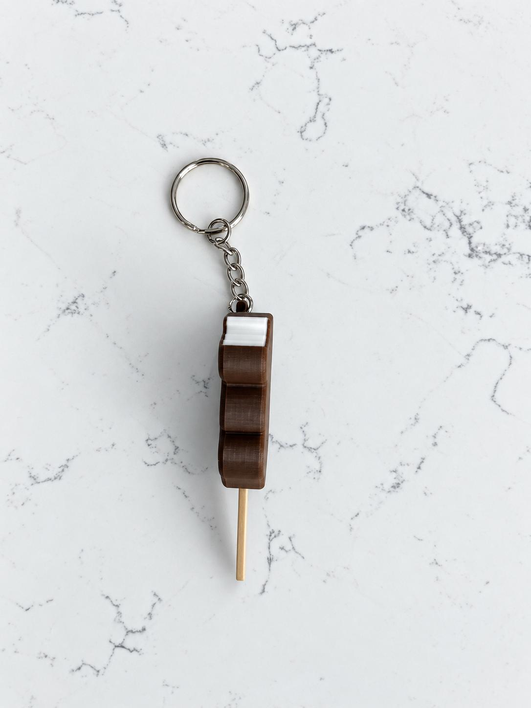 Mouse Ice Cream Keychain | Cute Ice Cream Bar Keychain | Mouse Ear Keychain | Summer Keychain | Backpack Charm | Cute Gift | Treat Lover