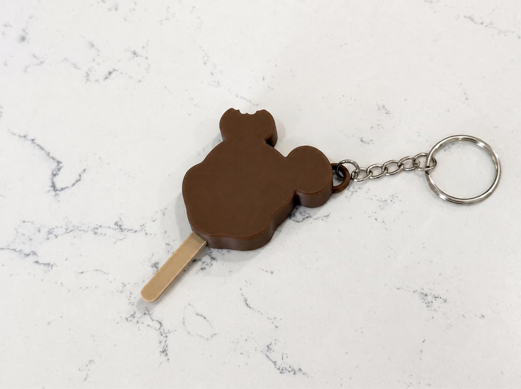 Mouse Ice Cream Keychain | Cute Ice Cream Bar Keychain | Mouse Ear Keychain | Summer Keychain | Backpack Charm | Cute Gift | Treat Lover